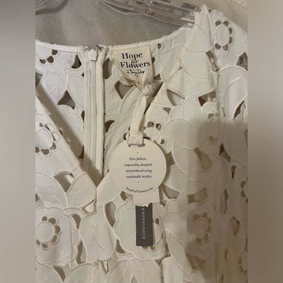 Hope for Flowers by Tracy Reese eyelet lace midi dress - Picture 7 of 8